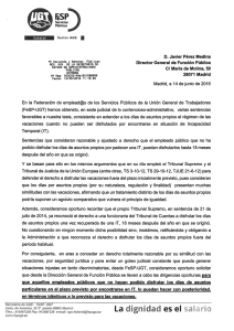 escrito - Federación de Servicios Públicos de UGT