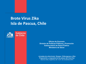 Brote Virus Zika Isla de Pascua, Chile