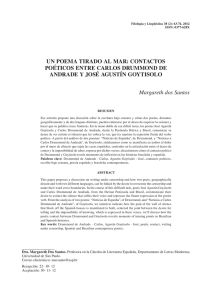 UN POEMA TIRADO AL MAR: CONTACTOS PO&Eacute;TICOS ENTRE
