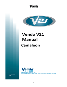 Manual V21 Sanden Vendo