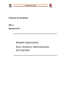 3. Modelo Organizacional