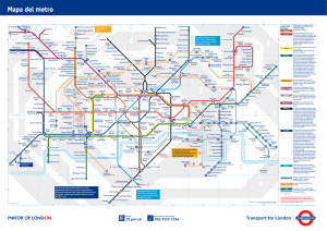 Mapa del metro de Londres en PDF - Mapa