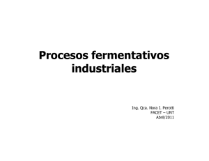 Procesos fermentativo industriales ocesos fermentativos industriales