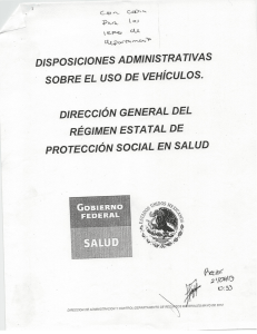 disposiciones administrativas