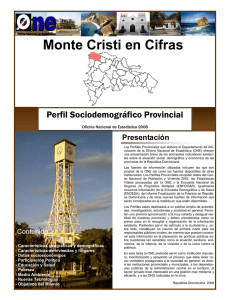 Presentación Monte Cristi en Cifras