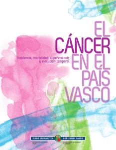 el cáncer en el país vasco