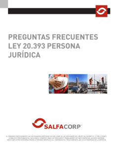 preguntas frecuentes ley 20.393 persona