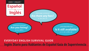 Inglés - Workplace Languages