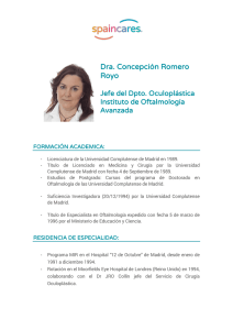 Dra. Concepción Romero Royo