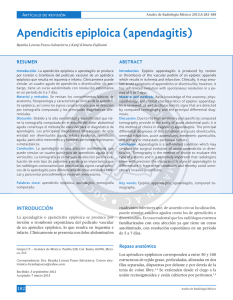 Apendicitis epiploica (apendagitis)
