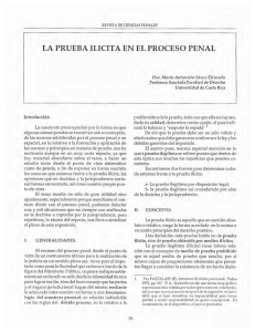 la prueba ilicita en el proceso penal