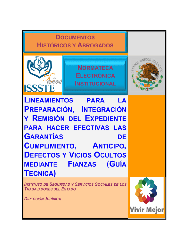 Lineamientos Para La Preparación, Integración Y Remisión Del