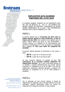 EXPLICATIVO ACTA ACUERDO PARITARIA DEL 15-03
