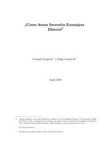 ¿Cómo Atraer Inversión Extranjera Directa?