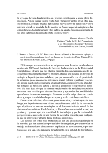 la ley» que llevaba directamente a un proceso constituyente y a una