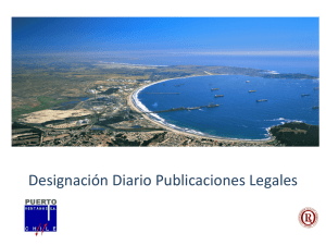 Designación Diario Publicaciones Legales