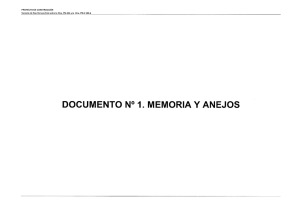 documento n° 1. memoria y anejos