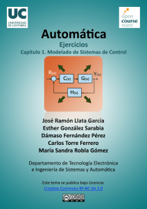 Automática. Ejercicios Capítulo 1. Modelado de Sistemas de Control