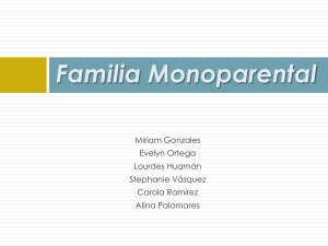 Familia Monoparental