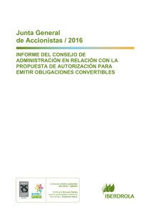 Junta General de Accionistas / 2016