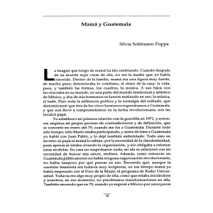 Mamá y Guatemala - Debate Feminista
