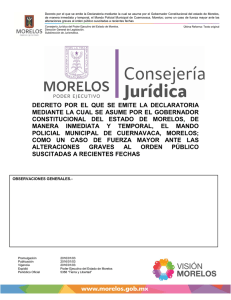 decreto por el que se emite la declaratoria
