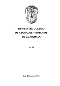 revista del colegio de abogados y notarios de guatemala