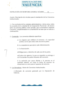 Instrucción de Secretaría General núm. 12, de 19 de junio de 2000