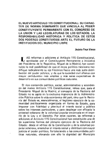 su carácter de norma dominante que vincula al Poder Constituyente