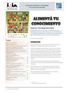 Alimentá tu conocimiento - Catálogo de Información Agropecuaria