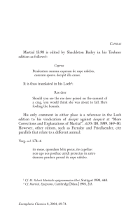Martial 13.98 is edited by Shackleton Bailey in his Teubner edition