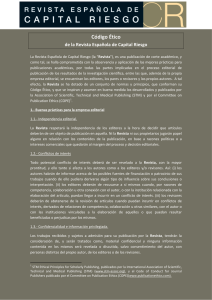 Descargar el Código Ético - Revista Española de Capital Riesgo
