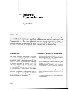 Comunicaciones industriales