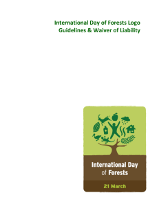 Logo Guidelines and Waiver for the International Day of Forests