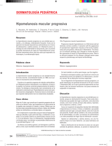 Hipomelanosis macular progresiva