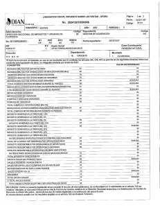 LIQUIDACIÓN OFICIAL IMPUESTO SOBRE LAS VENTAS