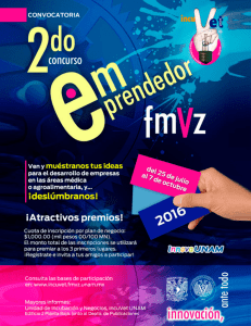 Concurso Emprendedor FMVZ, 2016 - incuvet