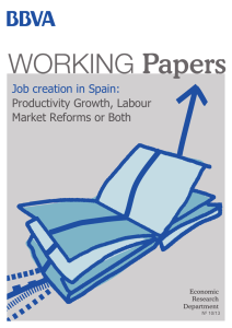 Job creation in Spain: Productivity Growth, Labour Market Reforms