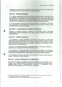 Rule 38 ~— Written pleadings - Plataforma de Afectados por la