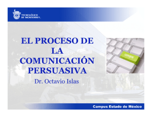 el proceso de la comunicación persuasiva