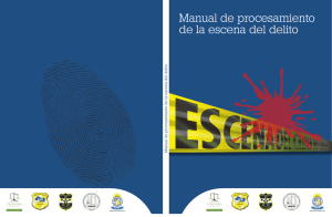 Manual de Procesamiento de la Escena del Delito