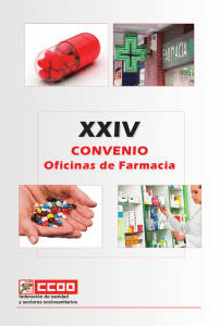 XXIV Convenio Oficinas de Farmacia