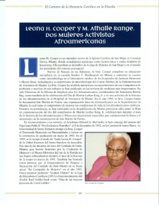 teono H. cooper y M. Atholie Range.