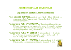 Legislación Sectorial. Normas Básicas