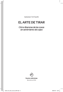 EL ARTE DE TIRAR - Duomo Ediciones