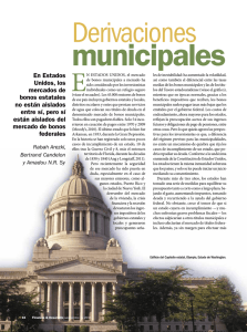 Derivaciones municipales - Finanzas y Desarrollo
