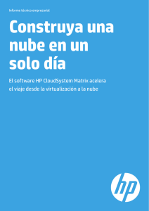 Construya una nube en solo un día - informe técnico