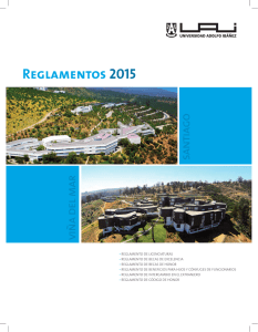 Reglamentos 2015 - Universidad Adolfo Ibáñez