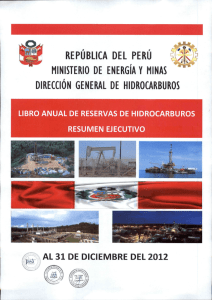 LIBRO ANUAL DE RESERVAS DE HIDROCARBURos-2012