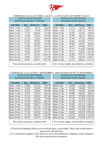 ESLORA DIA SEMANA MES ESLORA DIA SEMANA MES Hasta 8